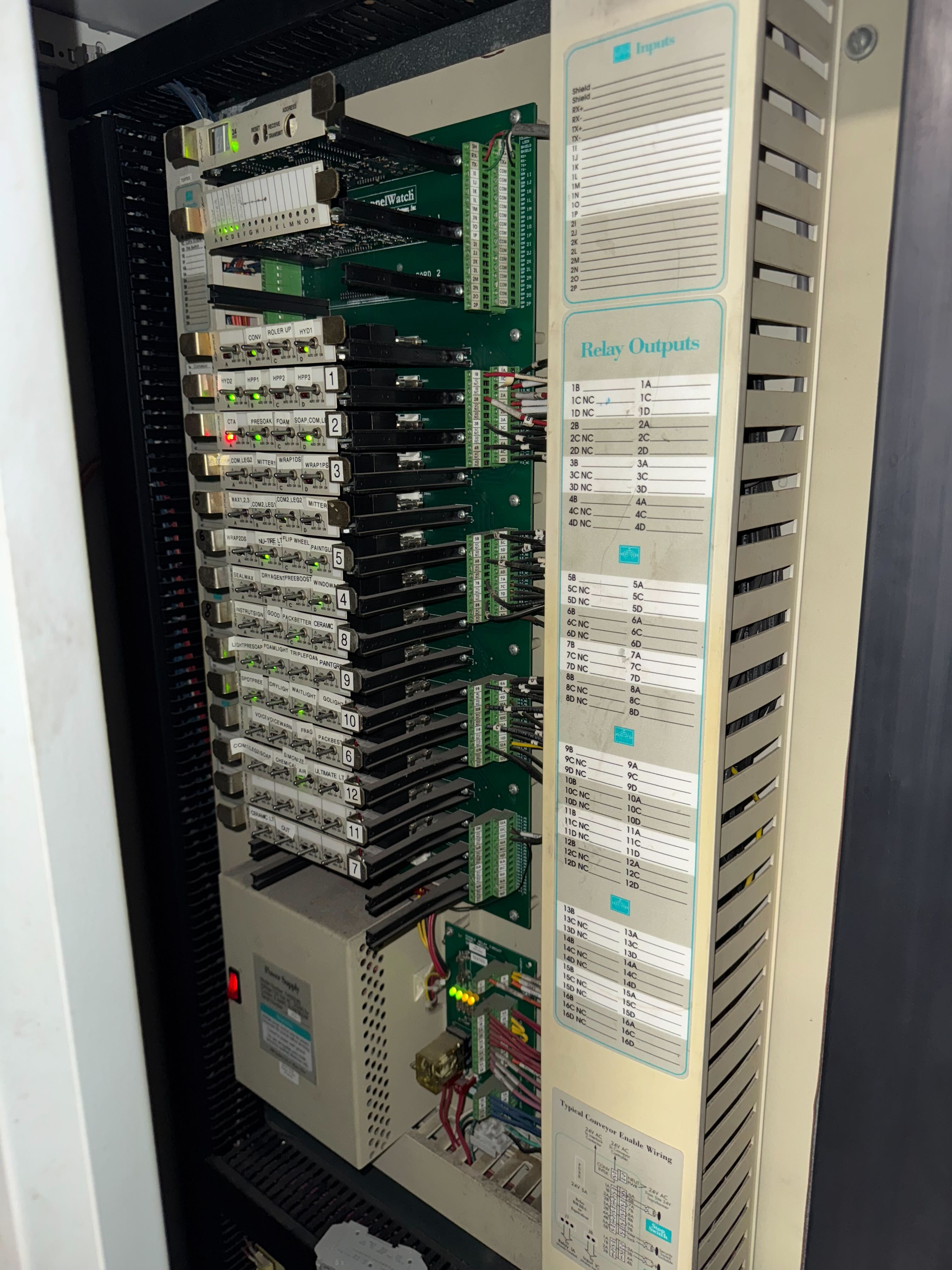 TunnelWatch TCS1 — TunnelWatch TCS1 controller cabinet — photo and identified by the operator.
