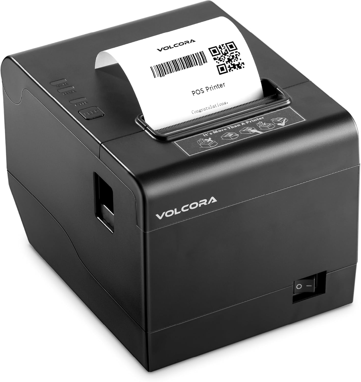 Volcora POS receipt printer — Volcora POS receipt printer — product photo by the operator.