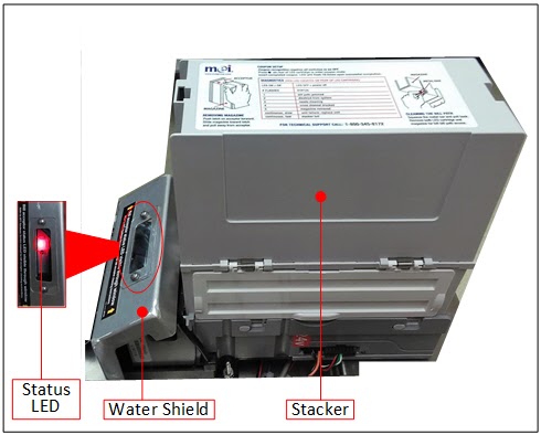 DRB-XPT 5 Bill Acceptor — source illustration